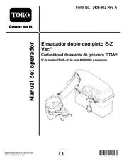 Toro E-Z Vac 79346 Manual Del Operador