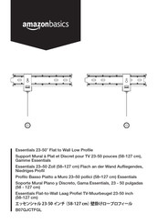 AmazonBasics Essentials B07QJCTFGL Manual Del Usuario