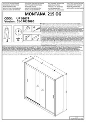 Forma Ideale MONTANA 215 OG UP 01074 Instrucciones De Montaje