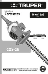 Truper COS-26 Instructivo