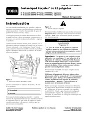 Toro Recycler 20096 Manual Del Operador