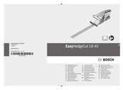 Bosch EasyHedgeCut 18-45 Manual Original