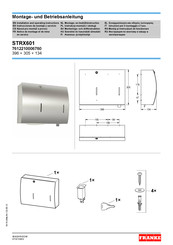 Franke STRATOS STRX601 Instrucciones De Montaje Y Servicio