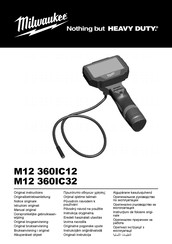 Milwaukee M12 360IC32 Manual Original