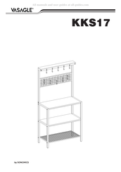 Songmics VASAGLE KKS17 Manual De Instrucciones