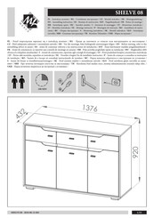 ML MEBLE SHELVE 08 Instrucción De Montaje