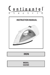 Continental Electric CE23181 Manual Del Usuario
