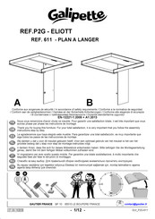 Galipette ELIOTT P2G Instrucciones De Montaje