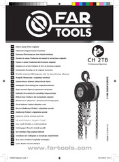 Far Tools CH 2TB Traduccion Del Manual De Instrucciones Originale