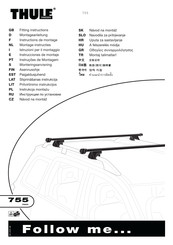 Thule 755 Instrucciones De Montaje