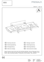 Pressalit R8435313 Instrucciones De Montaje