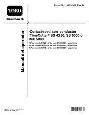 Toro 74723 Manual Del Operador