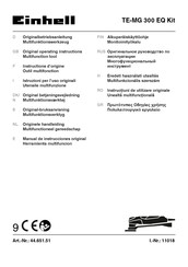 EINHELL TE-MG 300 EQ Manual De Instrucciones Original