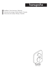Hansgrohe PuraVida 15771 Serie Instrucciones De Montaje