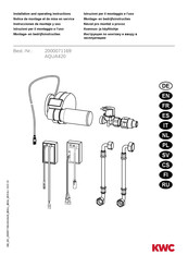 KWC AQUA420 Instrucciones De Montaje Y Uso