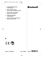 EINHELL RT-TS 1825 U Manual De Instrucciones Original