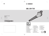 Bosch GBL 18V-750 Manual Original