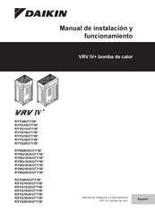Daikin VRV IV+ RXYQ16U5Y1B Serie Manual De Instalación Y Funcionamiento