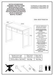 MARCKERIC SQUARE 3T Instrucciones De Montaje