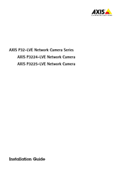 Axis Communications P3225-LVE Instrucciones De Instalación