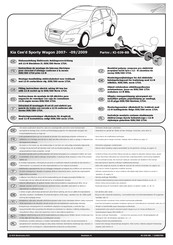 ECS Electronics KI-039-BB Instrucciones De Montaje