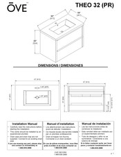 OVE THEO 32 PR Instrucciones De Montaje