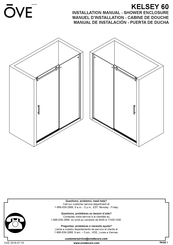 OVE KELSEY 60 Manual De Instalación
