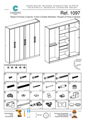 CARRARO Moveis 1097 Instrucciones De Montaje