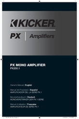 Kicker PX200.1 Manual Del Propietário