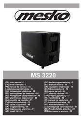 Mesko MS 3220 Manual De Uso