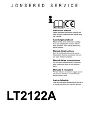 Jonsered LT2122A Manual De Las Instrucciones