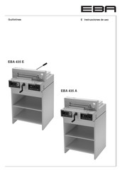 KRUG+PRIESTER EBA 435 A Instrucciones De Uso