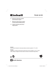 Einhell TE-AG 125 CE Manual De Instrucciones Original