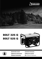 Garland BOLT 325 Q Manual De Instrucciones