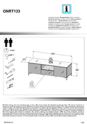 BUT ONRT133 Instrucción De Montaje