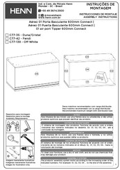 HENN Connect C77-139 Instrucciones De Montaje