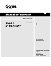 Terex S80JH-101 CE Manual Del Operario