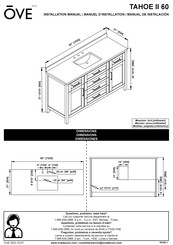 OVE TAHOE II 60 Manual De Instalación