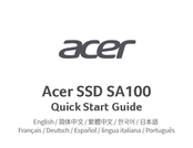 Acer SA100 Serie Guia De Inicio Rapido