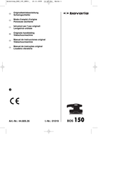 Bavaria 44.605.35 Manual De Instrucciones Original