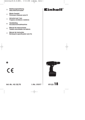 EINHELL 45.132.70 Manual De Instrucciones