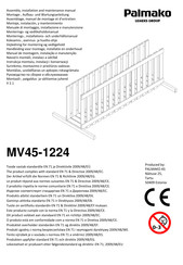 Lemeks Palmako MV45-1224 Montaje