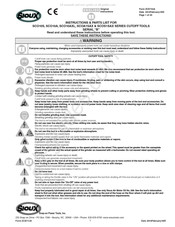 SIOUX SCOA1SAX Manual De Instrucciones