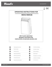 WOOD'S MDK26 Manual De Instrucciones