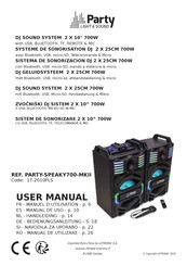 Party Light & Sound PARTY-SPEAKY700-MKII Manual De Uso