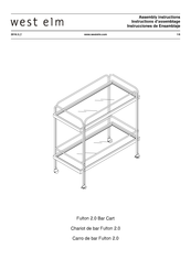 West Elm FULTON 2.0 Instrucciones De Ensamblaje