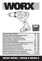 Worx WX183 Manual