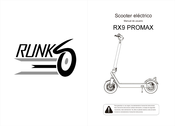 RUNKS RX9 PROMAX Manual De Usuario