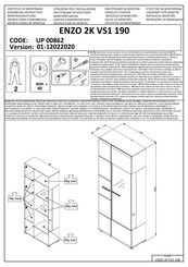 Forma Ideale UP 00862 Instrucciones De Montaje