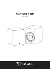 Focal SUB 500 P HP Manual Del Usuario
